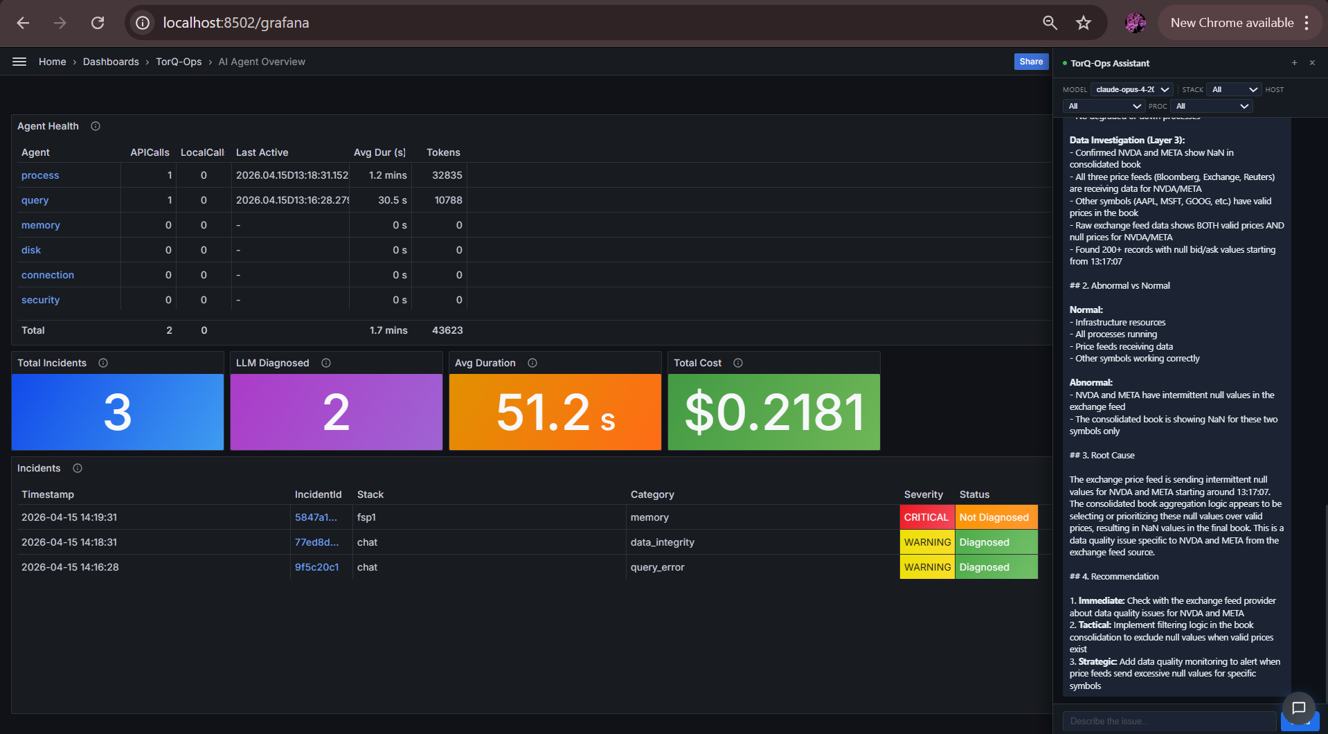 Operational AI Agent